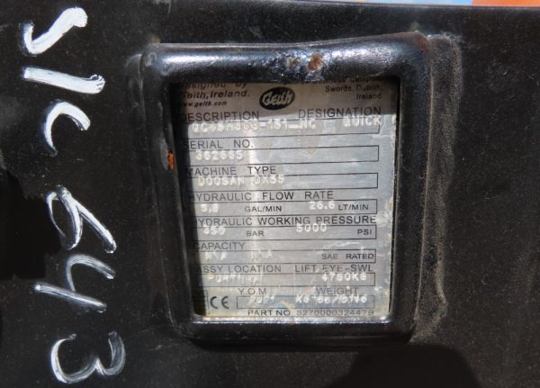 2021 Doosan DX62R-3 Mini Excavator - Image 41