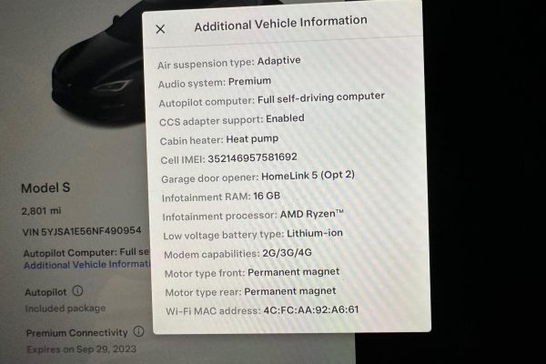 2022 Tesla Model S Dual-Motor AWD - Image 61