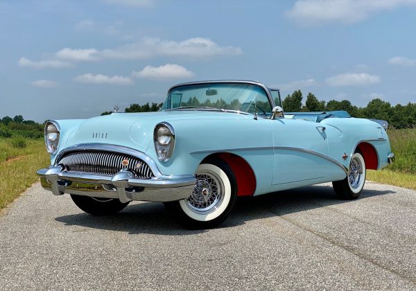 1954 Buick Skylark Malibu Blue - Image 2