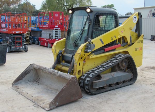2019 Wacker Neuson ST31 Skid Steer Track Loader Crawler Tractor Cab A/C