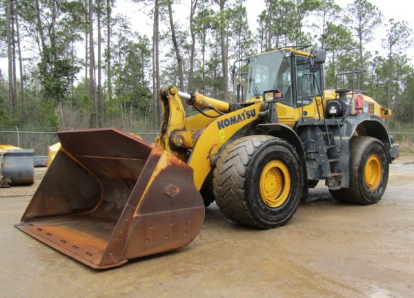 2018 Komatsu WA500-8 Wheel Loader Articulated Tractor Cab A/C - Image 2