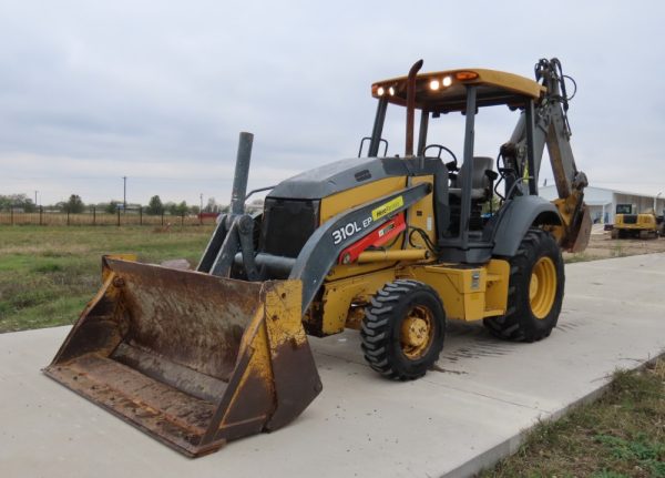 2015 John Deere 310LEP 4x4 Backhoe Wheel Loader Tractor E-Stick Aux Hyd - Image 2
