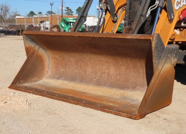 2018 Case 580SN Backhoe Wheel Loader Tractor Railroad Aux AC Cab - Image 11