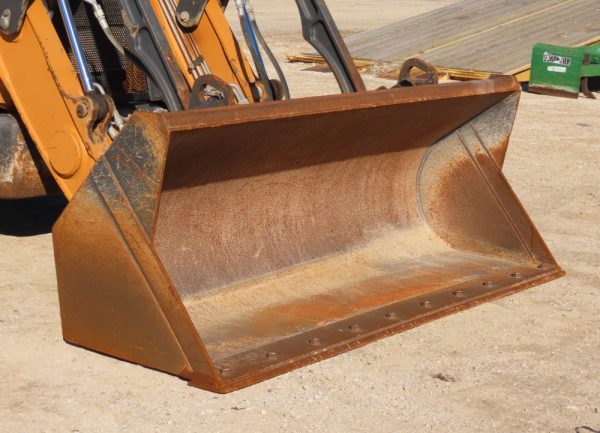 2018 Case 580SN Backhoe Wheel Loader Tractor Railroad Aux AC Cab - Image 12