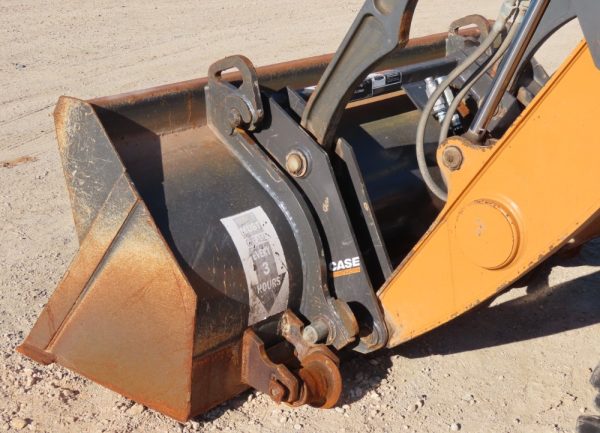 2018 Case 580SN Backhoe Wheel Loader Tractor Railroad Aux AC Cab - Image 14