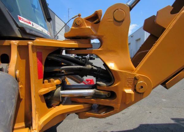 2016 Case 590 Super N 4x4 Backhoe Wheel Loader Tractor Extendahoe Cab AC - Image 18