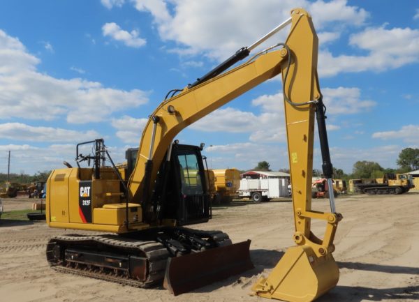 2020 Caterpillar 312F CAT Hydraulic Excavator Trackhoe A/C Cab - Image 3