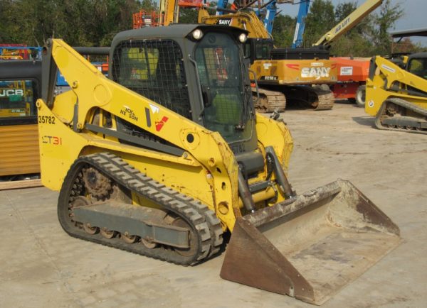 2019 Wacker Neuson ST31 Skid Steer Track Loader Crawler Tractor Cab A/C - Image 3