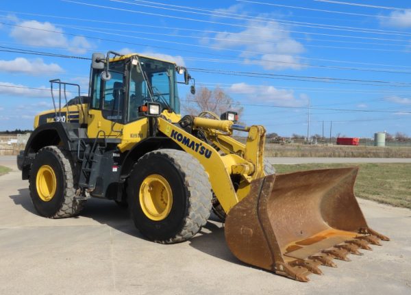 2019 Komatsu WA380-8 Wheel Loader A/C Cab Hydraulic Q/C Bucket