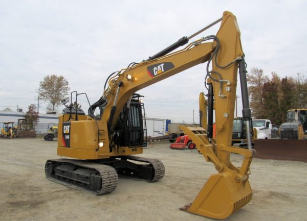 2019 Caterpillar 314F CR Excavator Hydraulic Thumb Trackhoe A/C - Image 3