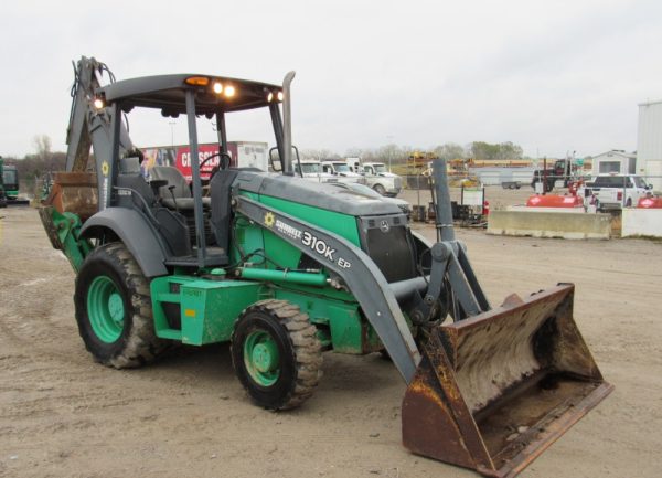 2015 John Deere 310K EP Backhoe Wheel Loader Tractor Diesel Aux Hyd - Image 3