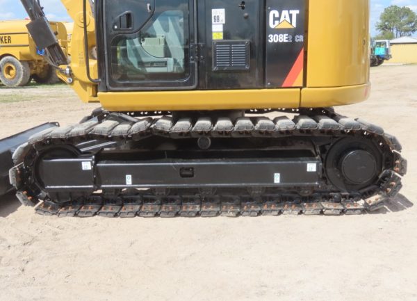 2017 Caterpillar 308E2CR CAT Excavator Backhoe Thumb Aux Hyd QC Blade AC - Image 29