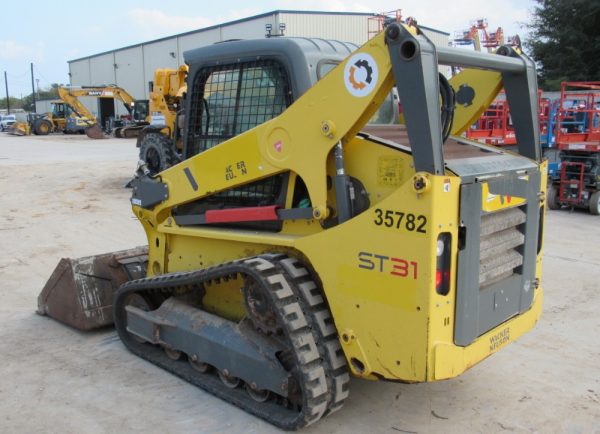 2019 Wacker Neuson ST31 Skid Steer Track Loader Crawler Tractor Cab A/C - Image 4