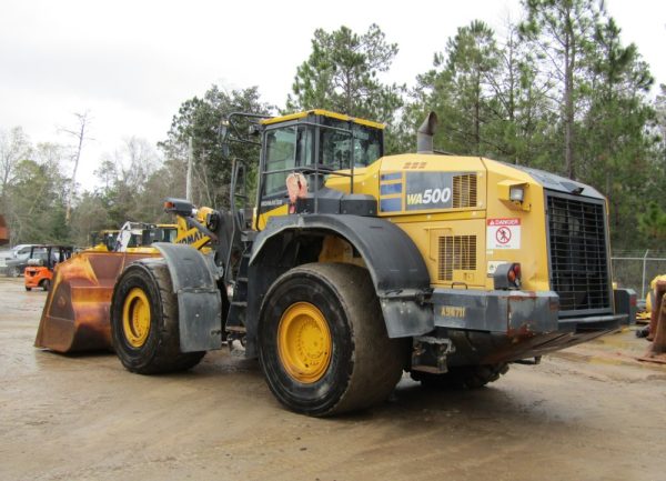 2018 Komatsu WA500-8 Wheel Loader Articulated Tractor Cab A/C - Image 4
