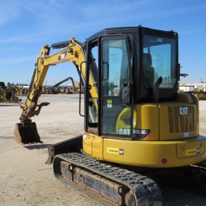 2018 Caterpillar 305.5E2 CR Mini Excavator Hydraulic Thumb Cab Trackhoe