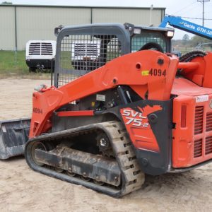 2017 Kubota SVL75-2 Skid Steer Track Loader Crawler Tractor Aux Hyd 74HP