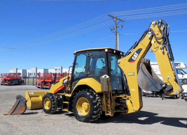 2017 Caterpillar 420F2 4x4 Backhoe Wheel Loader Tractor E-Stick Cab A/C - Image 4