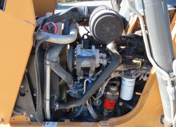 2018 Case 580SN Backhoe Wheel Loader Tractor Railroad Aux AC Cab - Image 30