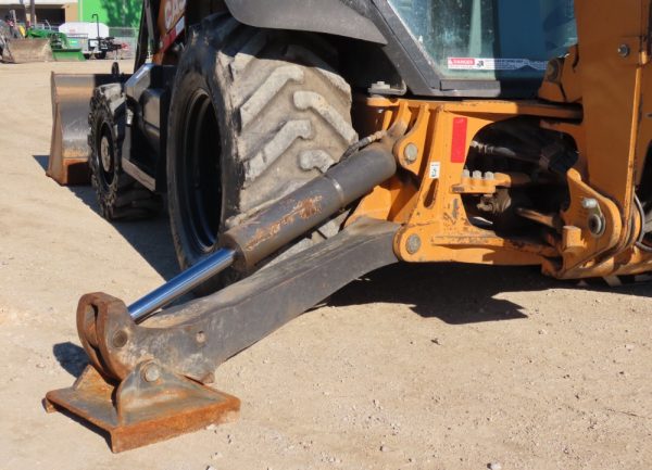 2018 Case 580SN Backhoe Wheel Loader Tractor Railroad Aux AC Cab - Image 32