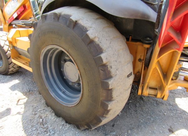2016 Case 590 Super N 4x4 Backhoe Wheel Loader Tractor Extendahoe Cab AC - Image 36