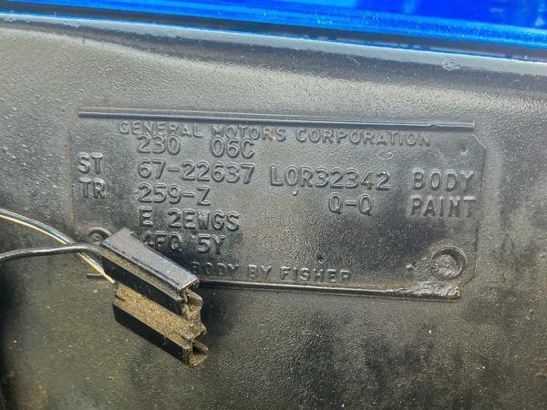 1967 Pontiac Firebird Original 400 V8 - Image 37