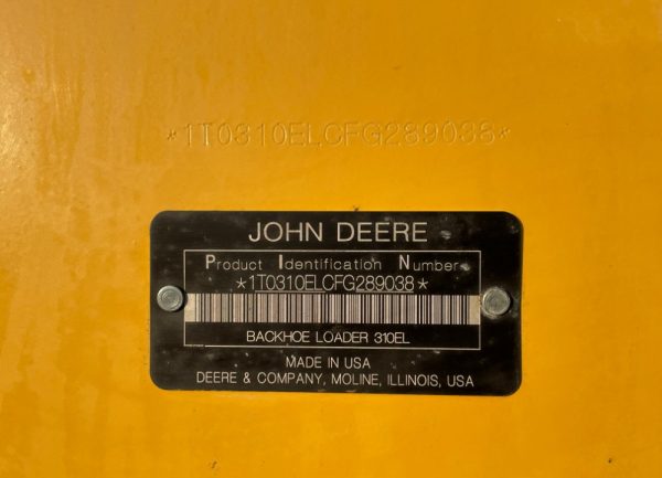 2015 John Deere 310L EP 4x4 Backhoe Wheel Loader Tractor E-Stick - Image 39