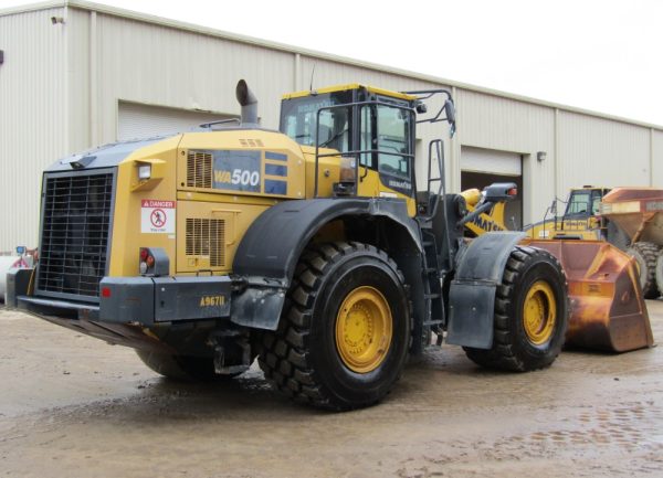 2018 Komatsu WA500-8 Wheel Loader Articulated Tractor Cab A/C