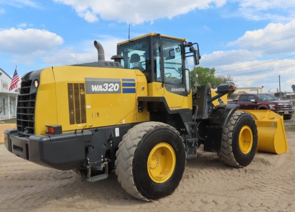 2018 Komatsu WA320-8 Wheel Loader Tractor A/C Cab Ride Control Camera - Image 5