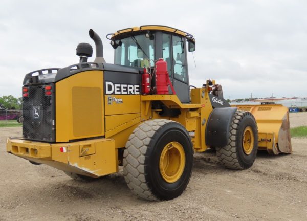 2018 John Deere 644K Wheel Loader Cab AC Diesel Tractor 124" Bucket - Image 5