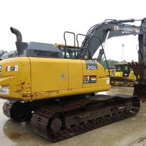 2018 John Deere 210G LC Excavator A/C Cab Aux Hydraulic Thumb Trackhoe