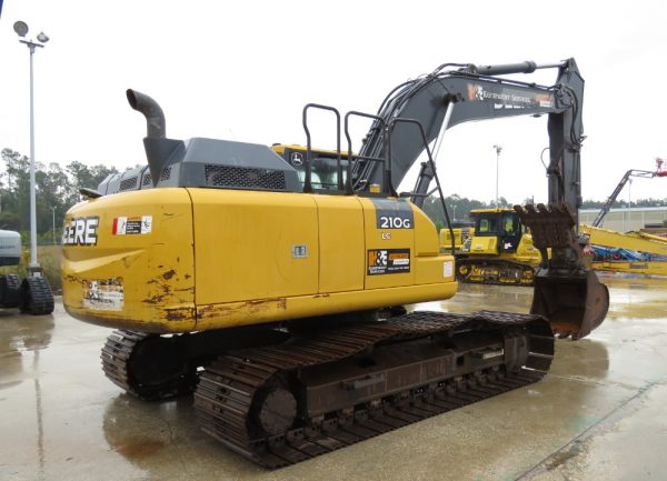 2018 John Deere 210G LC Excavator A/C Cab Aux Hydraulic Thumb Trackhoe