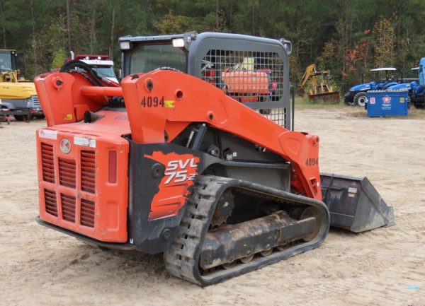 2017 Kubota SVL75-2 Skid Steer Track Loader Crawler Tractor Aux Hyd 74HP - Image 5