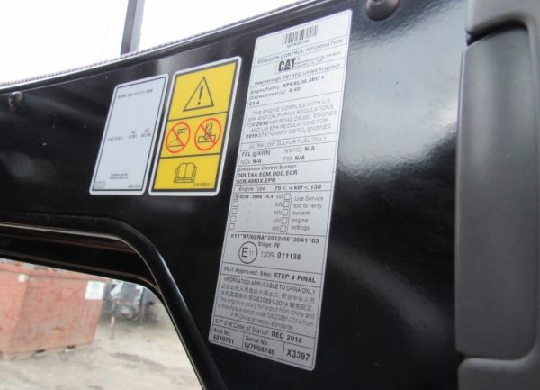 2019 Caterpillar 314F CR Excavator Hydraulic Thumb Trackhoe A/C - Image 41