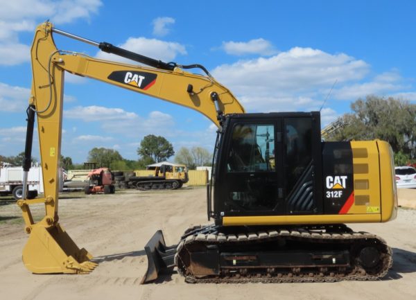 2020 Caterpillar 312F CAT Hydraulic Excavator Trackhoe A/C Cab - Image 6