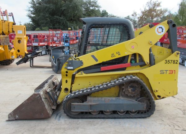 2019 Wacker Neuson ST31 Skid Steer Track Loader Crawler Tractor Cab A/C - Image 6