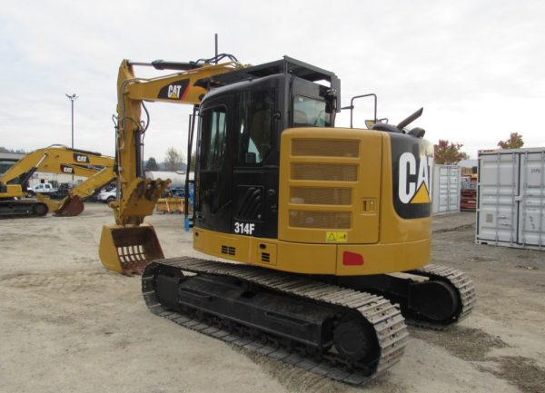 2019 Caterpillar 314F CR Excavator Hydraulic Thumb Trackhoe A/C