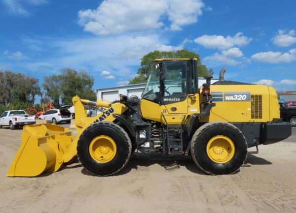 2018 Komatsu WA320-8 Wheel Loader Tractor A/C Cab Ride Control Camera - Image 6