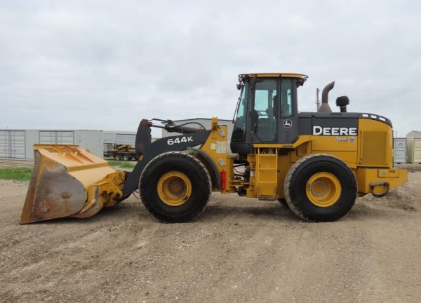 2018 John Deere 644K Wheel Loader Cab AC Diesel Tractor 124" Bucket - Image 6