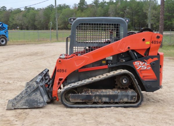 2017 Kubota SVL75-2 Skid Steer Track Loader Crawler Tractor Aux Hyd 74HP - Image 6