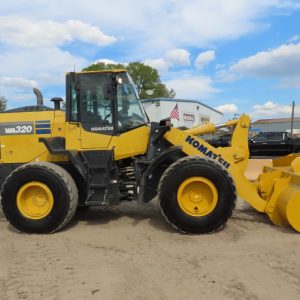 2018 Komatsu WA320-8 Wheel Loader Tractor A/C Cab Ride Control Camera