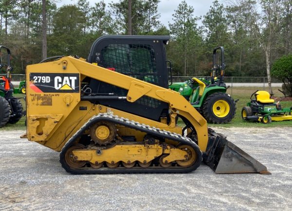2018 Caterpillar 279D High Flow Skid Steer Track Loader Crawler A/C Cab - Image 7