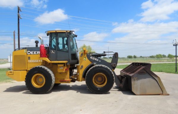 2017 John Deere 624K-II Wheel Loader Tractor A/C Cab Hyd Q/C Auto Shift - Image 7