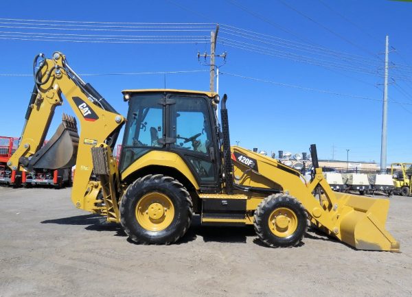 2017 Caterpillar 420F2 4x4 Backhoe Wheel Loader Tractor E-Stick Cab A/C - Image 7