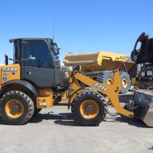 2016 Case 321F Wheel Loader Tractor 3rd Valve Aux Hyd Q/C A/C Cab