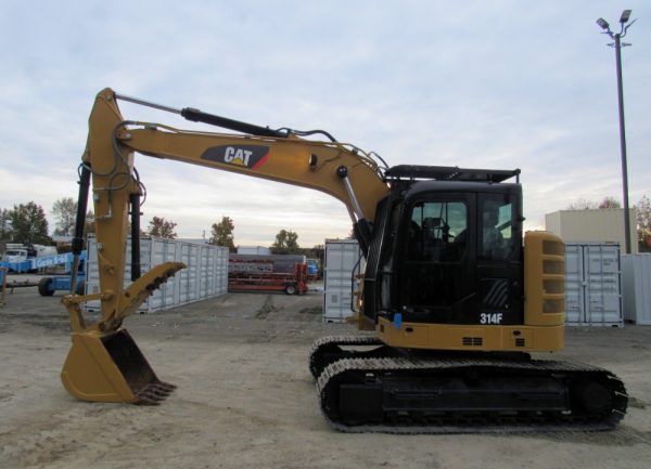 2019 Caterpillar 314F CR Excavator Hydraulic Thumb Trackhoe A/C - Image 8