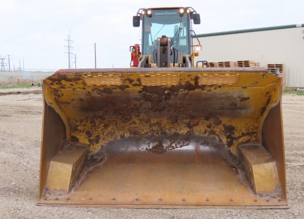 2018 John Deere 644K Wheel Loader Cab AC Diesel Tractor 124" Bucket - Image 8