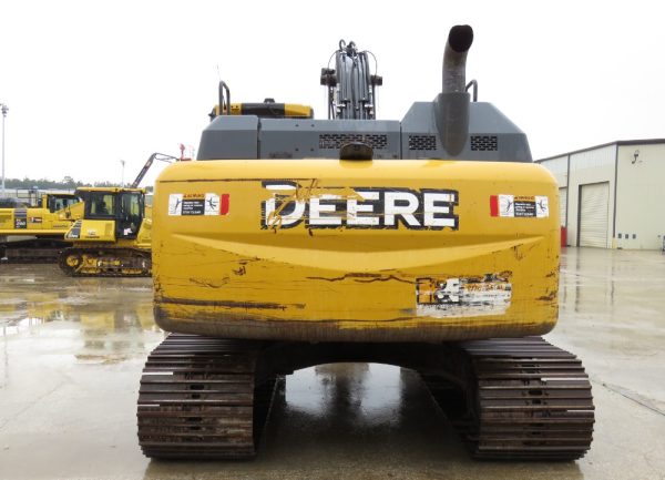 2018 John Deere 210G LC Excavator A/C Cab Aux Hydraulic Thumb Trackhoe - Image 9