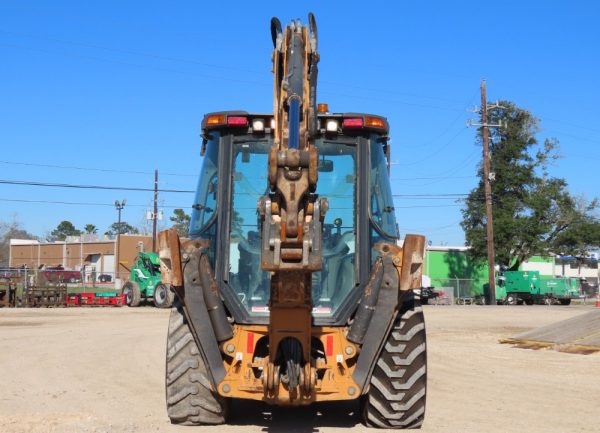 2018 Case 580SN Backhoe Wheel Loader Tractor Railroad Aux AC Cab - Image 9