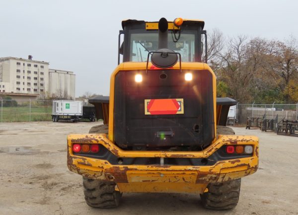 2017 JCB 427 Wheel Loader A/C Cab Hydraulic Q/C Bucket Aux Hyd - Image 9