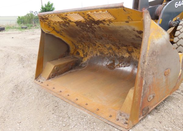 2018 John Deere 644K Wheel Loader Cab AC Diesel Tractor 124" Bucket - Image 10